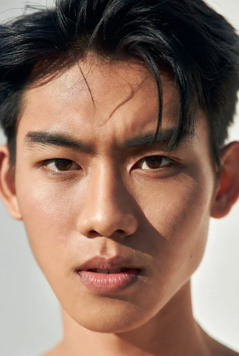 CRITICAL — IDENTITY LOCK: render this person to match the provided reference portrait 100%, exact same face, … - AI提示词参考图，来自西西提示词