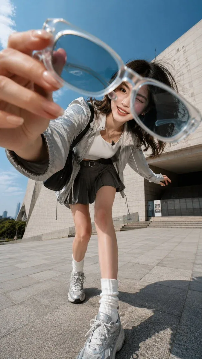 [Subject] An adult young woman with a natural, realistic appearance [Outfit] Specify clothing, shoes, and acc… - AI提示词参考图，来自西西提示词