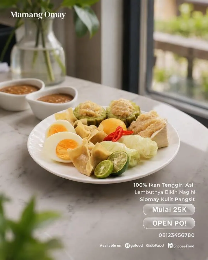 WINDOW LIGHT CAFE CAMPAIGN Clean Lifestyle Food Photography Use the uploaded photo as the primary visual refe… - AI提示词参考图，来自西西提示词