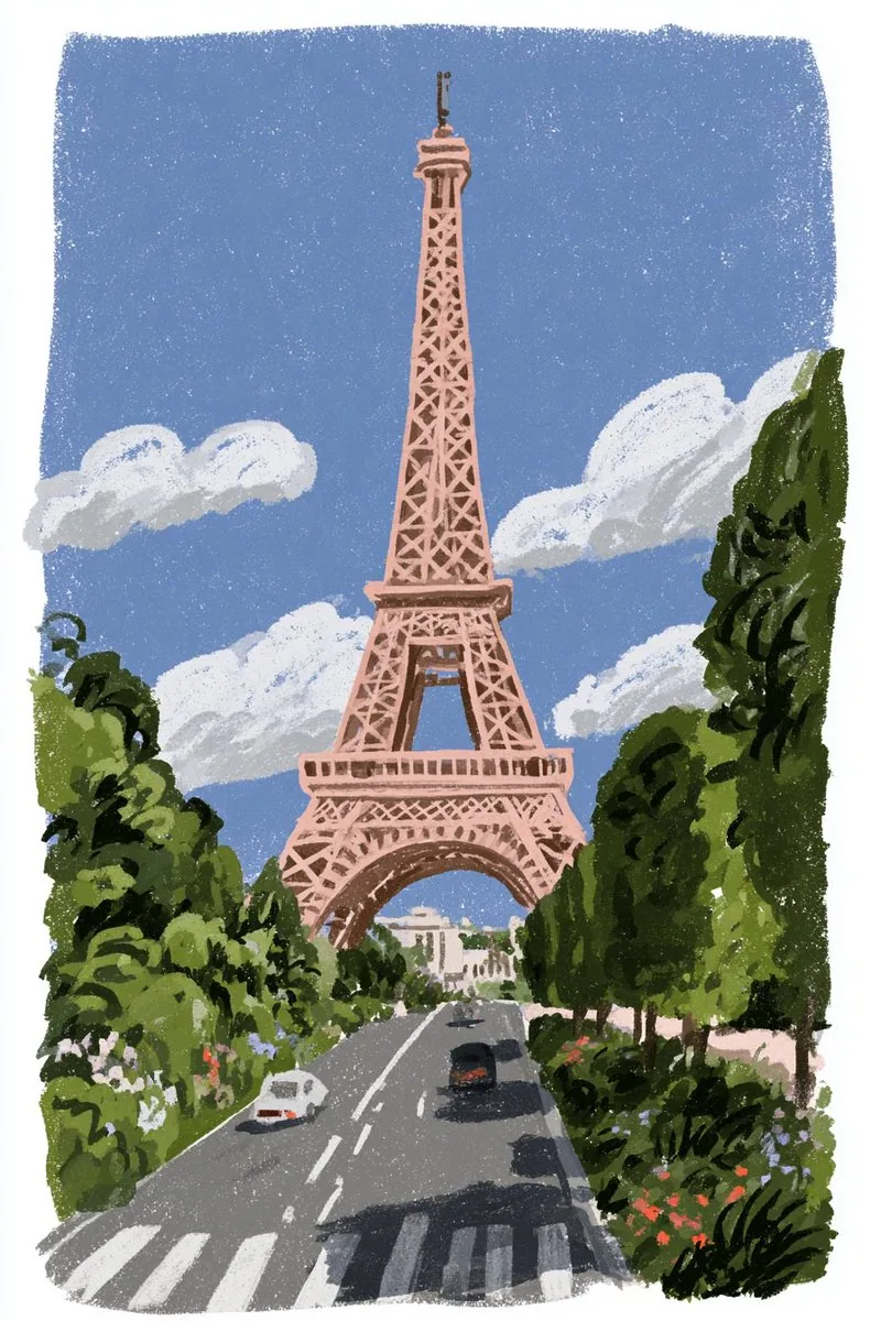 Paris - AI提示词参考图，来自西西提示词