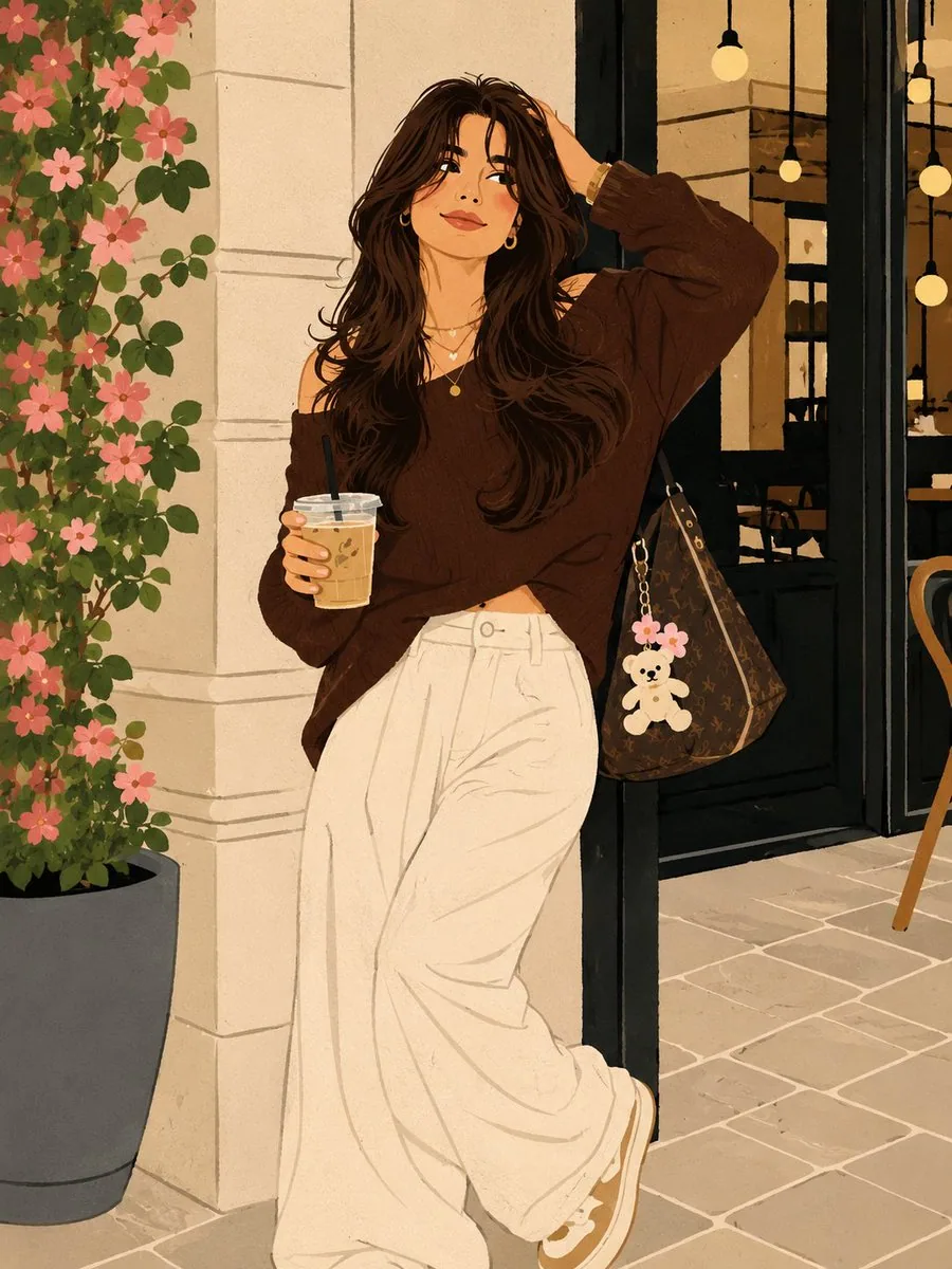 MAIN PROMPT Transform the uploaded image into a premium contemporary naïve illustration while preserving the … - AI提示词参考图，来自西西提示词