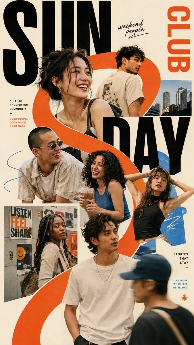 Theme = [Theme] People = [People] Layout = [Layout] Headline = [Headline] Palette = [Palette] Ratio = 9:16 Cr… - AI提示词参考图，来自西西提示词