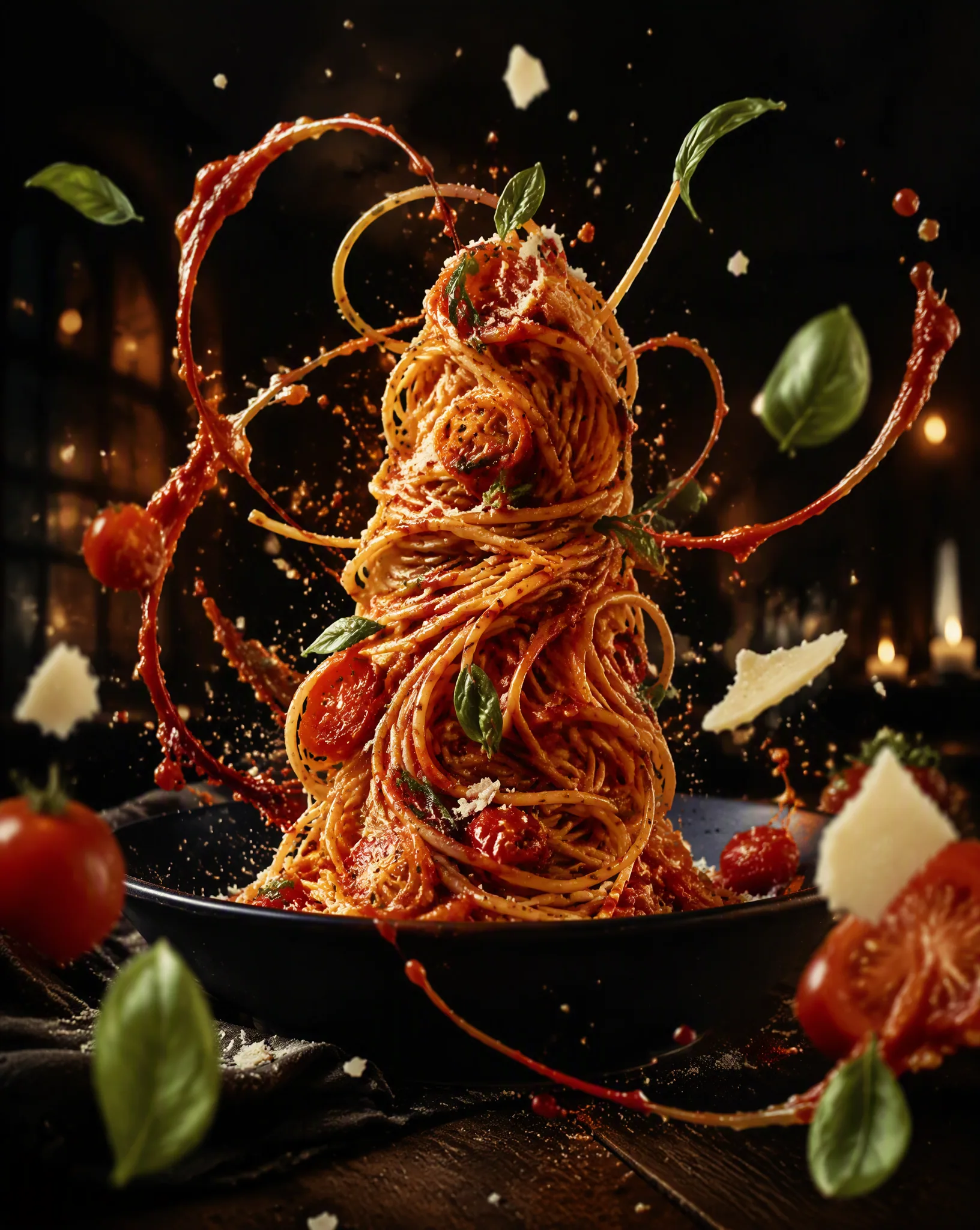 Create a hyper-realistic cinematic food commercial image in a strict 4:5 vertical composition, inspired by th… - AI提示词参考图，来自西西提示词