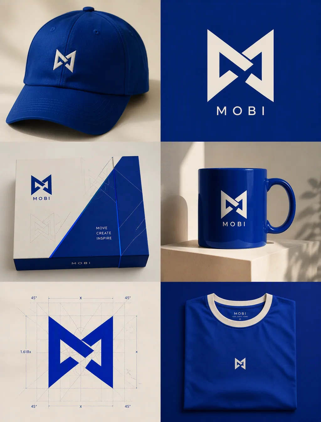 Create an ultra-realistic premium brand identity presentation for a modern lifestyle and creative brand calle… - AI提示词参考图，来自西西提示词
