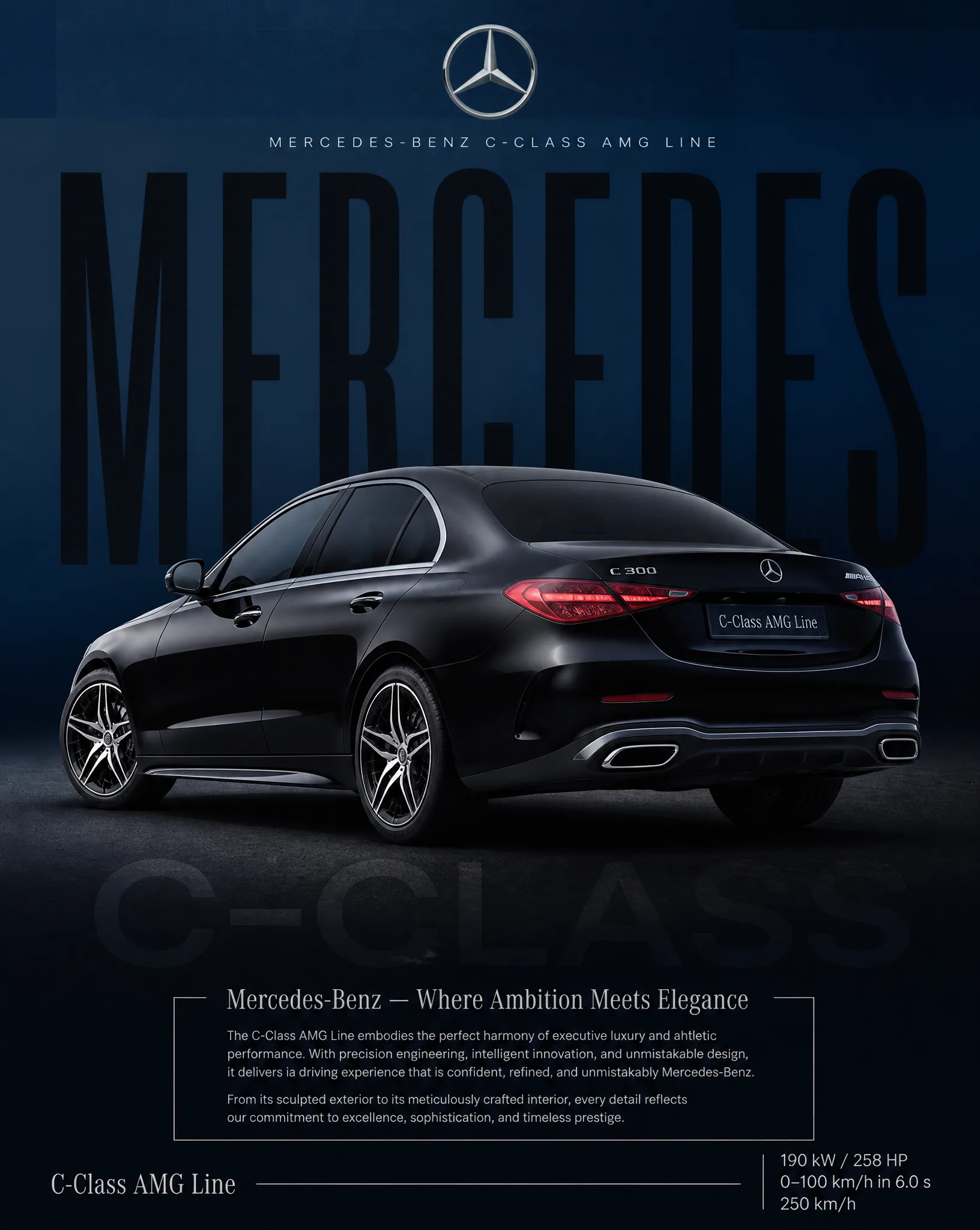FORMAT:4:5 vertical luxury automotive poster, ultra-high resolution, 8K, billboard-ready commercial advertisi… - AI提示词参考图，来自西西提示词