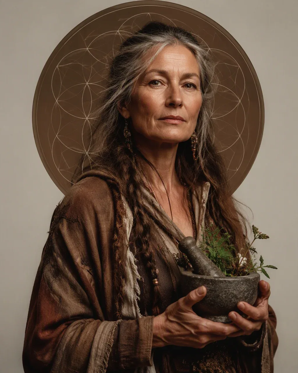 Create a cinematic portrait of a character archetype — e.g., "The Wanderer" or "The Healer" or "The Scholar" … - AI提示词参考图，来自西西提示词
