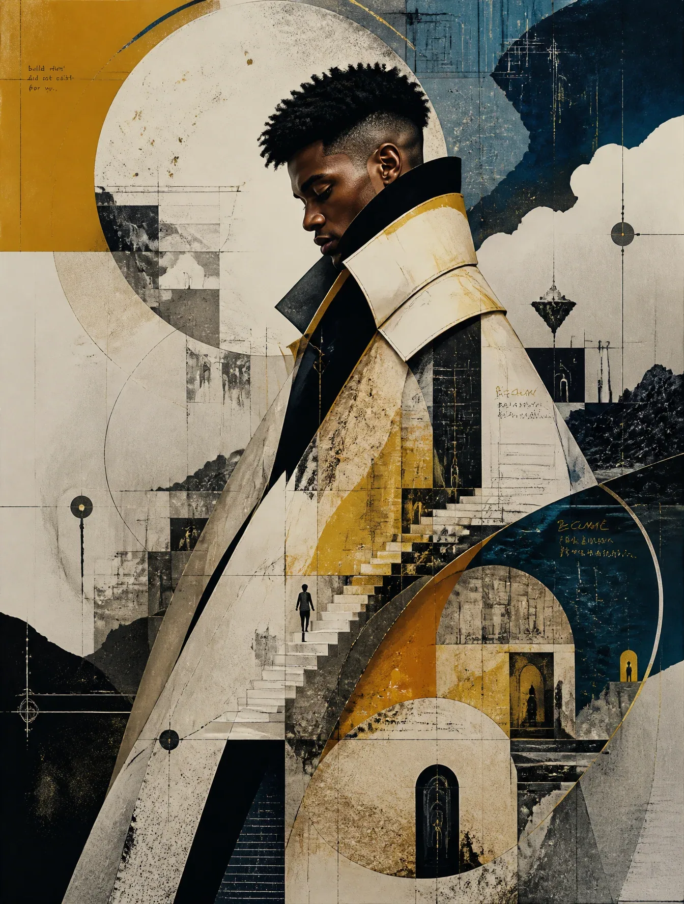 THE LIVING ARCHIVE — A PERSONALITY TRANSLATED INTO ARTYou are not an illustrator following a style guide.You … - AI提示词参考图，来自西西提示词