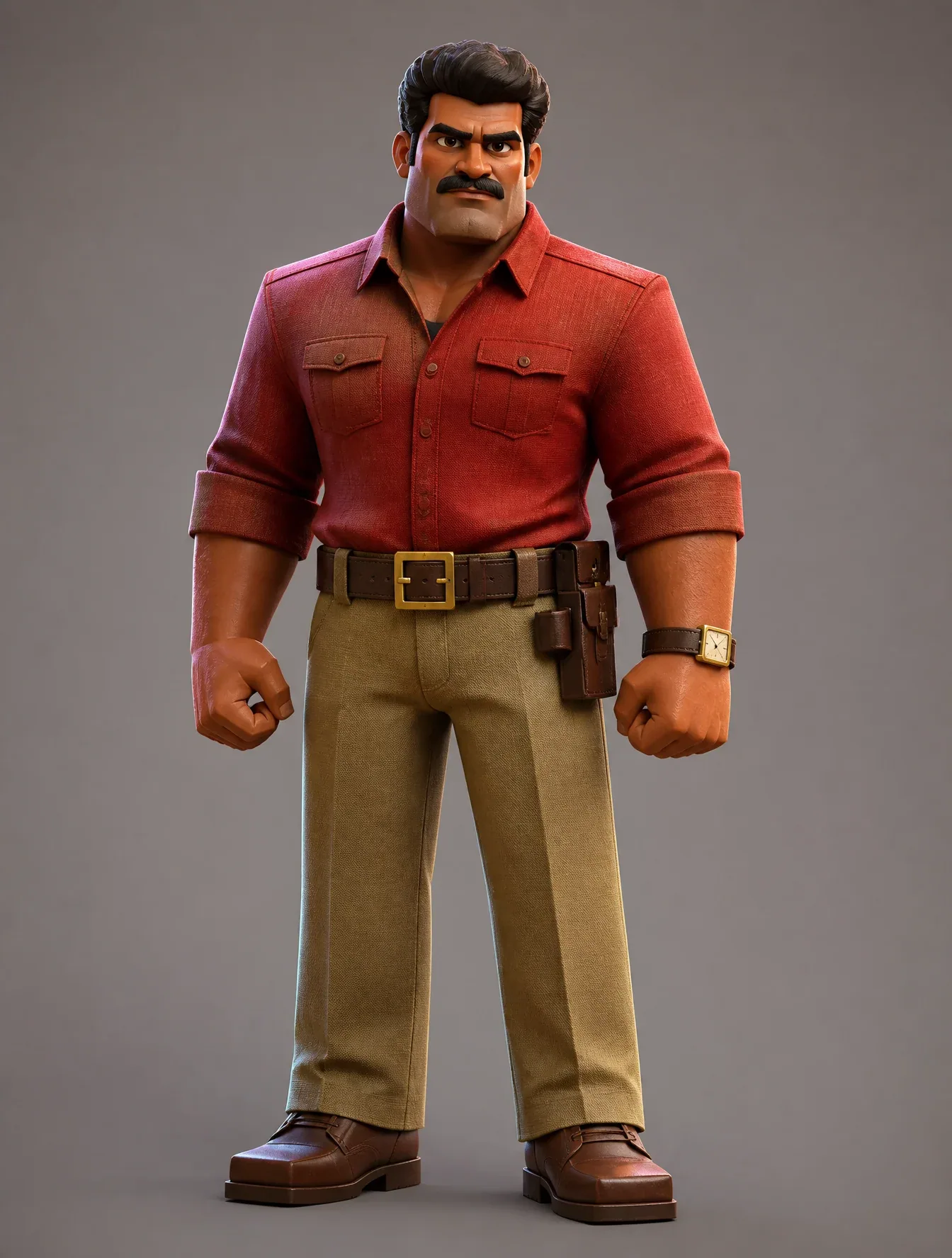 Transform the uploaded image into the exact premium stylized 3D animated feature film style while preserving … - AI提示词参考图，来自西西提示词