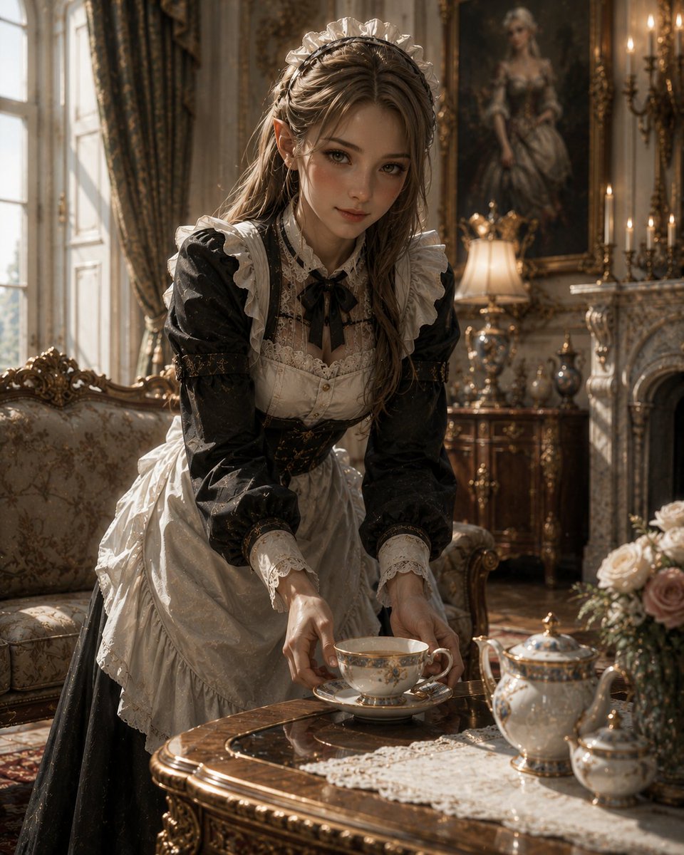 Create a highly detailed cinematic fantasy portrait of {argument name="character description" default="a youn… - AI提示词参考图，来自西西提示词