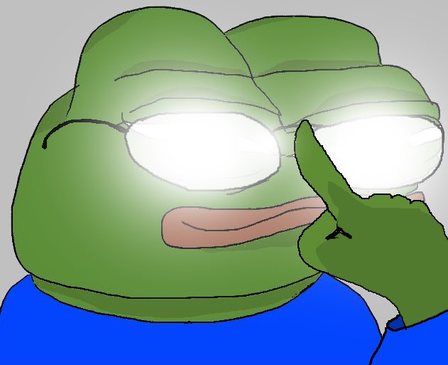 Create a close-up meme-style digital illustration of {argument name="character" default="Pepe the Frog"} from… - AI提示词参考图，来自西西提示词