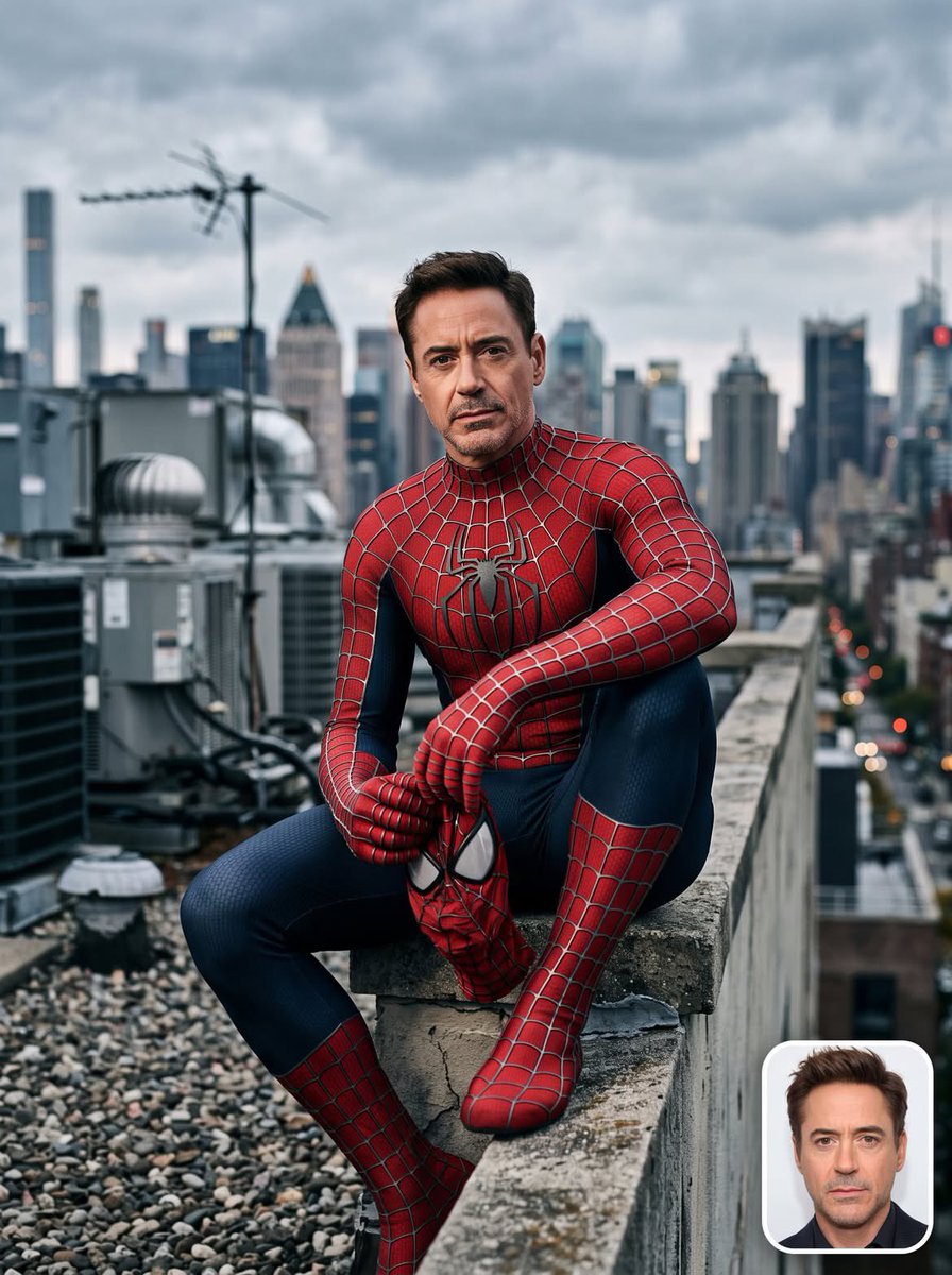 { "style_prompt_name": "Rooftop Spider-Suit Portrait — Photorealistic Composite", "subject": { "identity_sour… - AI prompt reference from CC Prompt Galaxy