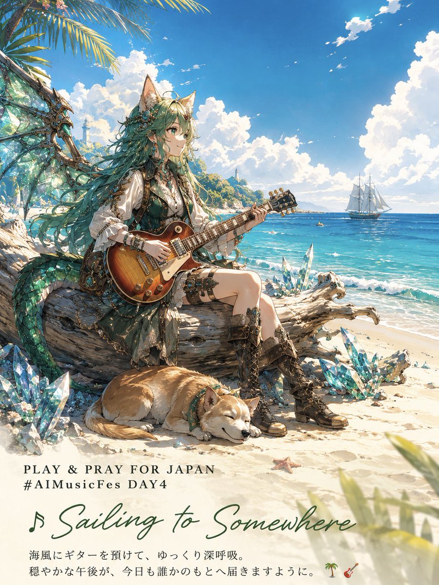 Goal: Create a vertical anime fantasy music-festival poster for {argument name="event text" default="PLAY & P… - AI提示词参考图，来自西西提示词