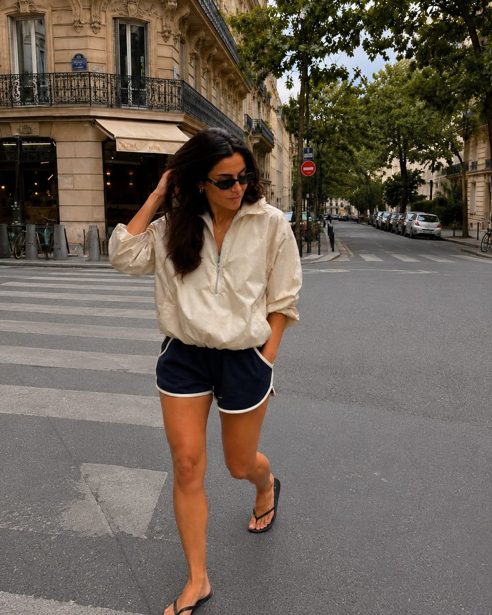 Create a hyperrealistic candid street-style fashion photograph of a {argument name="subject" default="stylish… - AI提示词参考图，来自西西提示词
