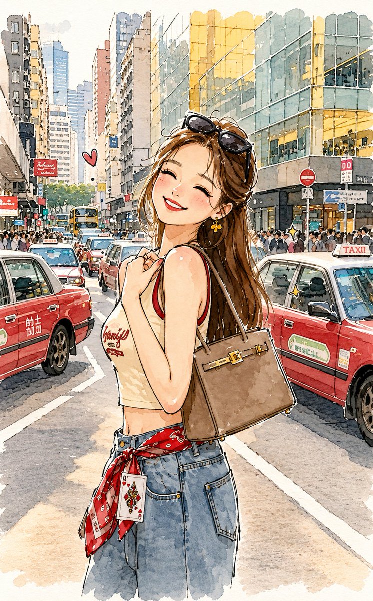 Transform the reference image into a {argument name="illustration style" default="charming minimalist doodle … - AI提示词参考图，来自西西提示词