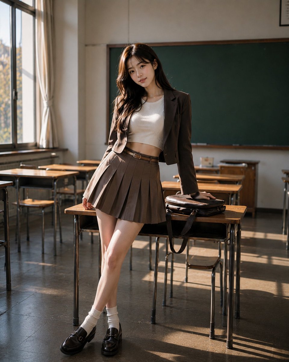 Create an ultra-photorealistic cinematic editorial photograph of a beautiful young adult {argument name="ethn… - AI提示词参考图，来自西西提示词