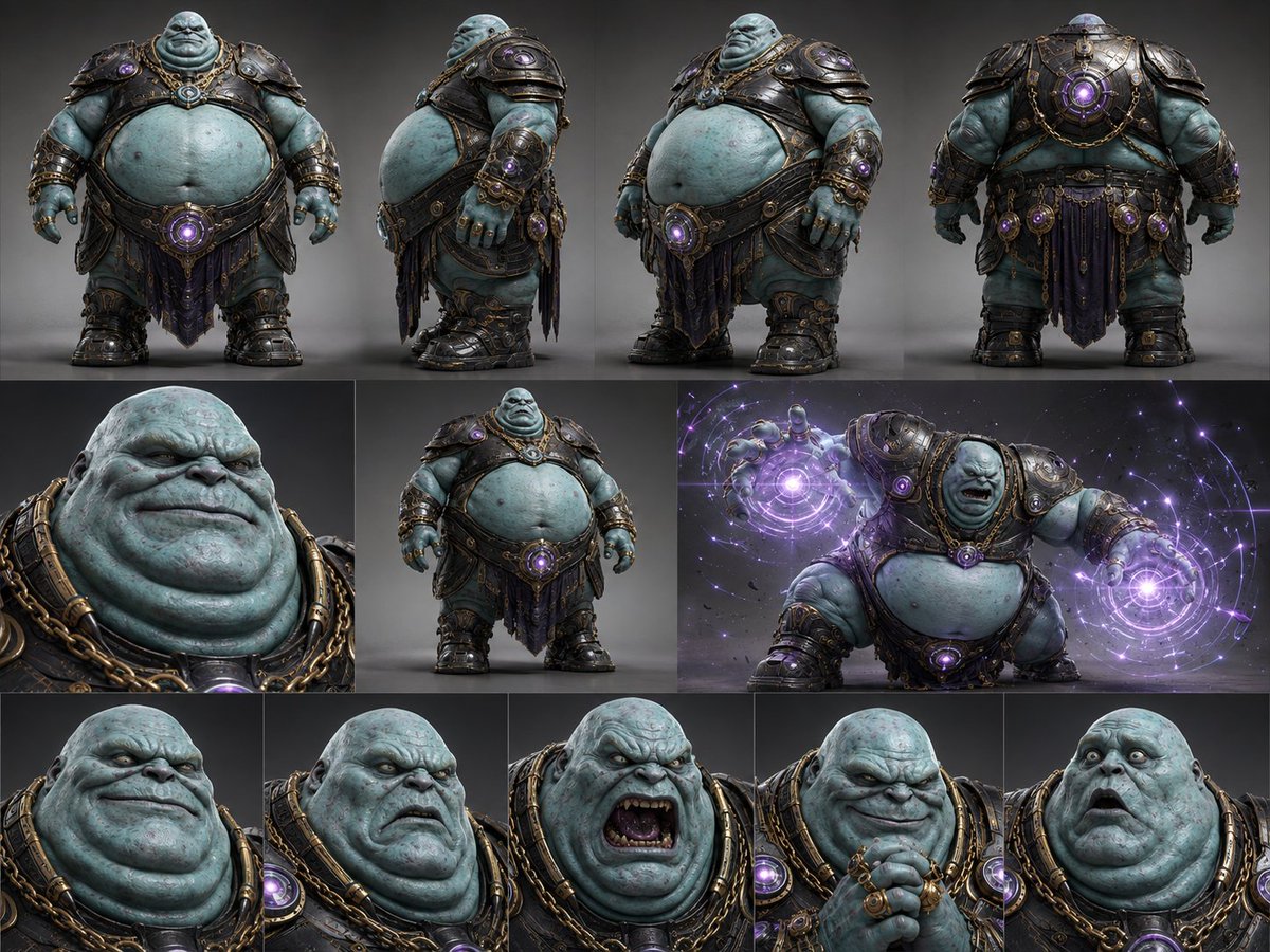 Create a premium cinematic character design sheet for one single {argument name="character" default="alien ma… - AI提示词参考图，来自西西提示词