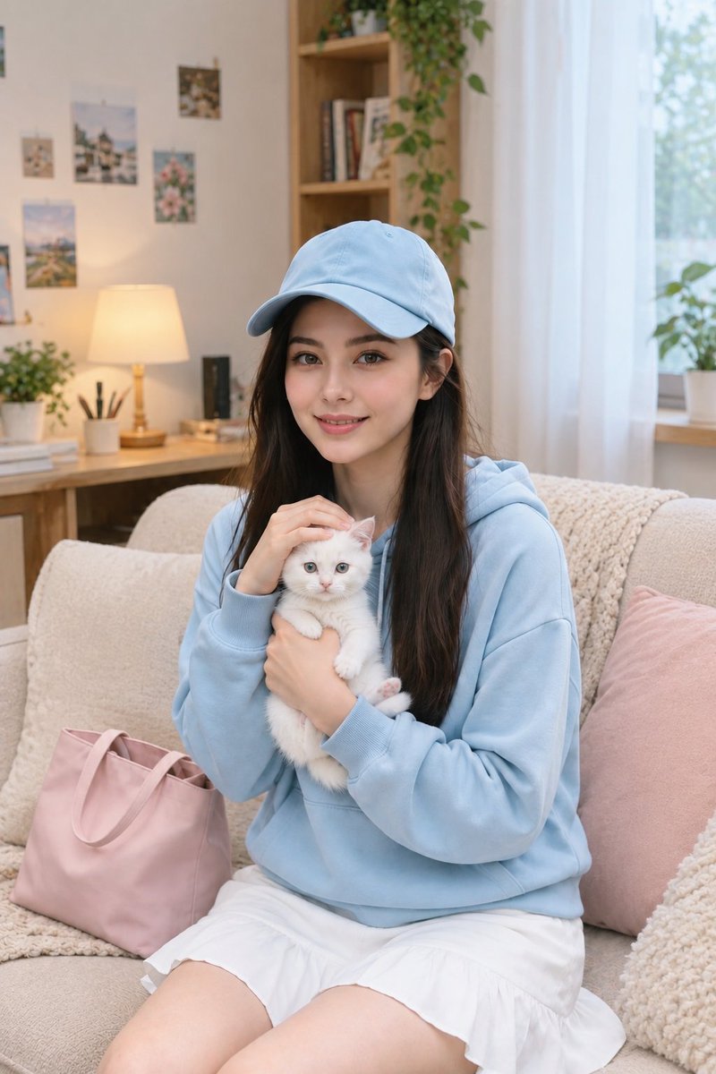 Create a photorealistic vertical 9:16 lifestyle portrait of a {argument name="subject" default="young Korean … - AI prompt reference from CC Prompt Galaxy