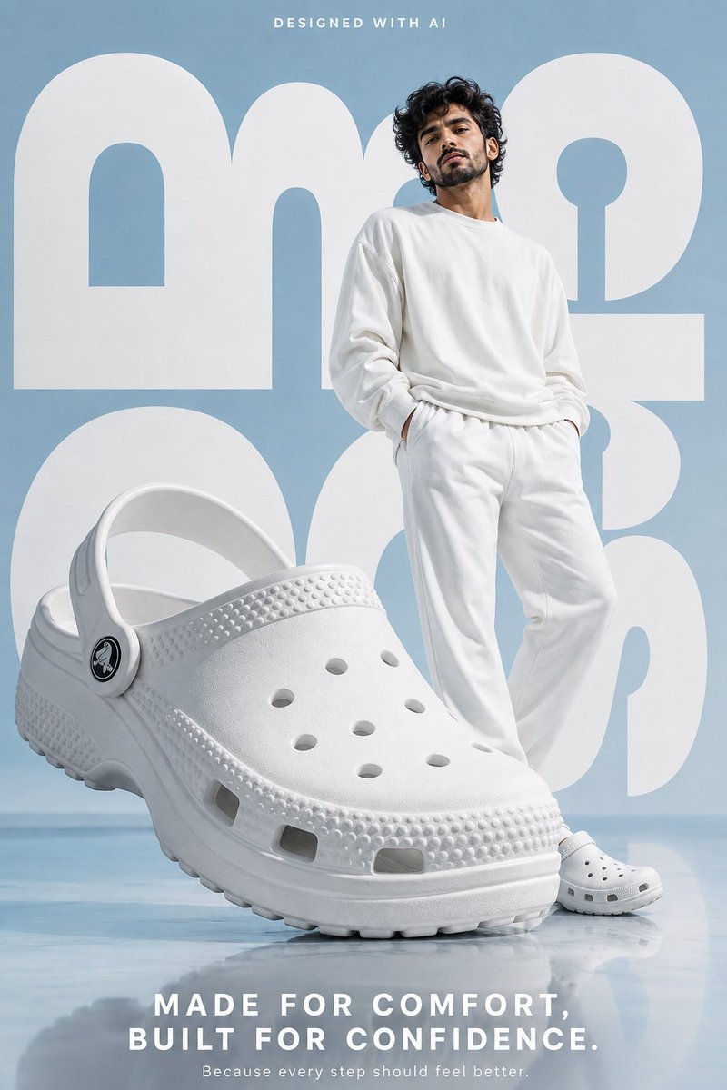 Create an ultra-realistic, high-end commercial advertising poster inspired by the reference image’s clean fas… - AI提示词参考图，来自西西提示词