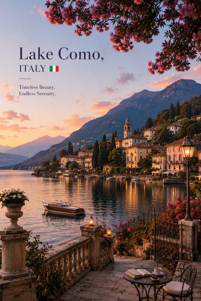 Premium sophisticated luxury travel editorial artwork inspired by all four uploaded reference images, 3:4 ver… - AI提示词参考图，来自西西提示词