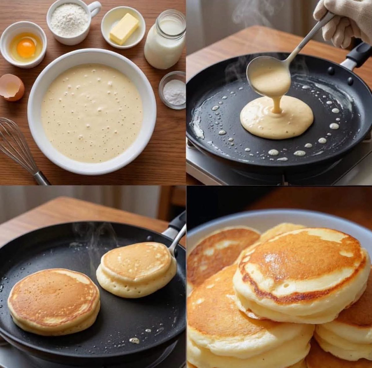 Create an ultra-realistic food photography collage in a {argument name="layout" default="2×2 grid"}, showing … - AI提示词参考图，来自西西提示词