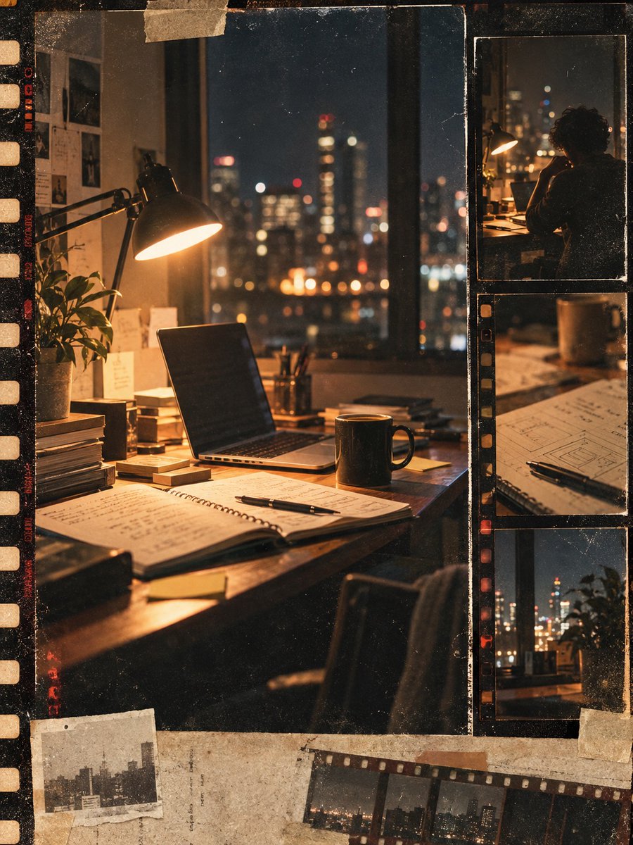Reconstruct the uploaded image into an independent {argument name="format" default="3:4 vertical"} vintage fi… - AI提示词参考图，来自西西提示词