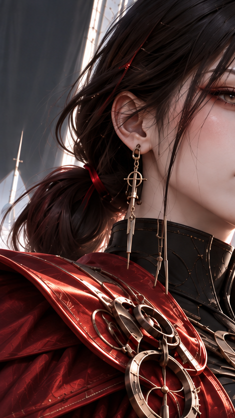 Create an ultra-detailed vertical cinematic close-up portrait of {argument name="character name" default="the… - AI提示词参考图，来自西西提示词
