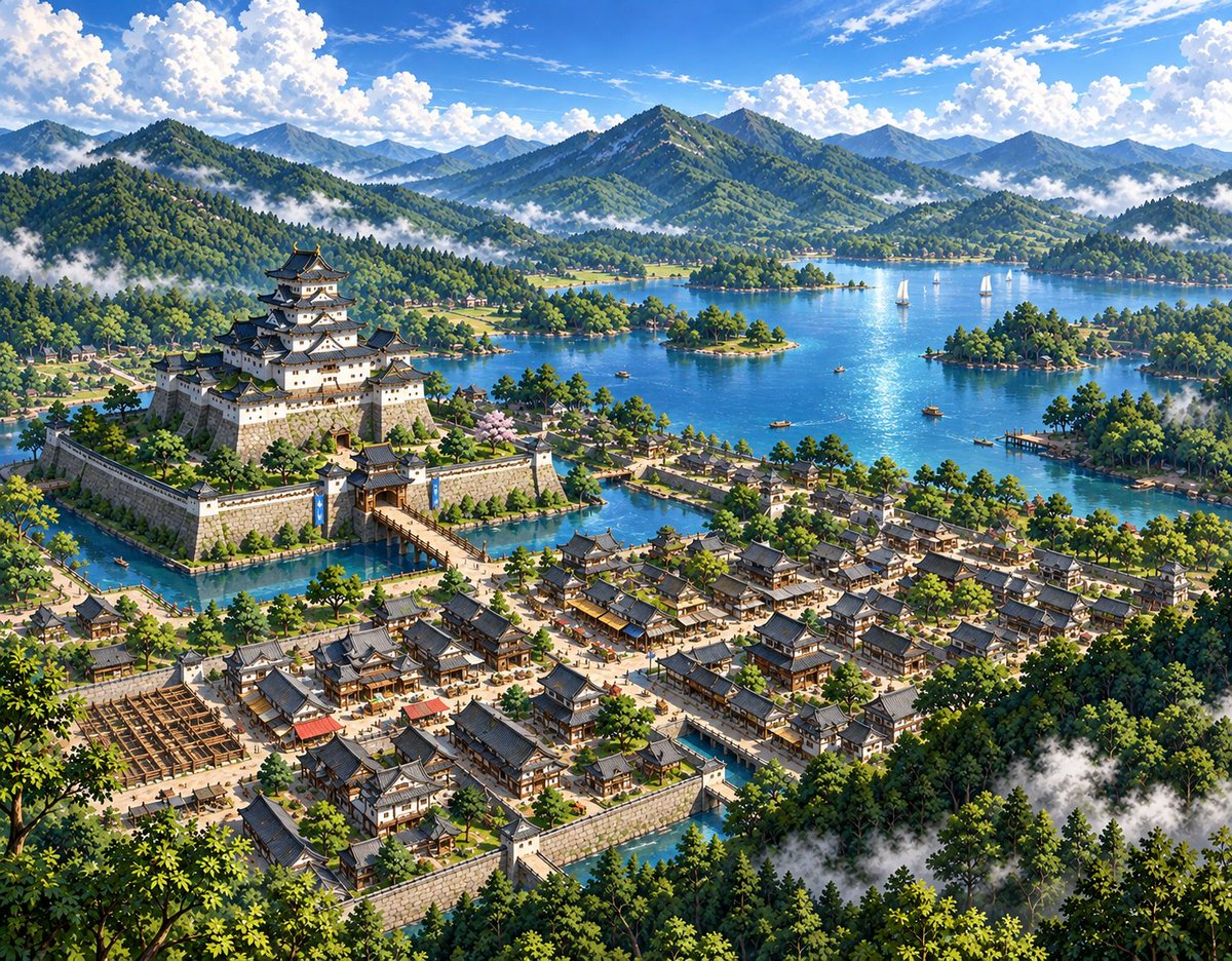 Using REFERENCE_0 as a rough childlike layout sketch, transform it into a highly detailed, polished fantasy a… - AI提示词参考图，来自西西提示词