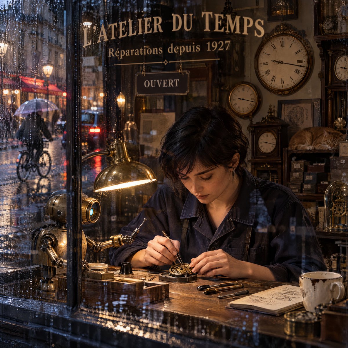 Using the provided reference image as the base scene, regenerate it as a more polished hyperrealistic editori… - AI提示词参考图，来自西西提示词