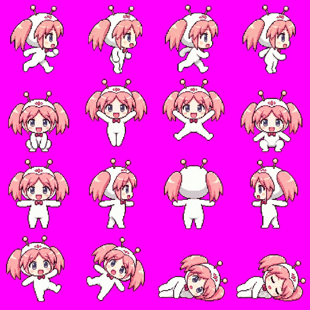 Keeping the face, hairstyle, costume, color scheme, and physique of the attached {argument name="character" d… - AI提示词参考图,来自西西提示词