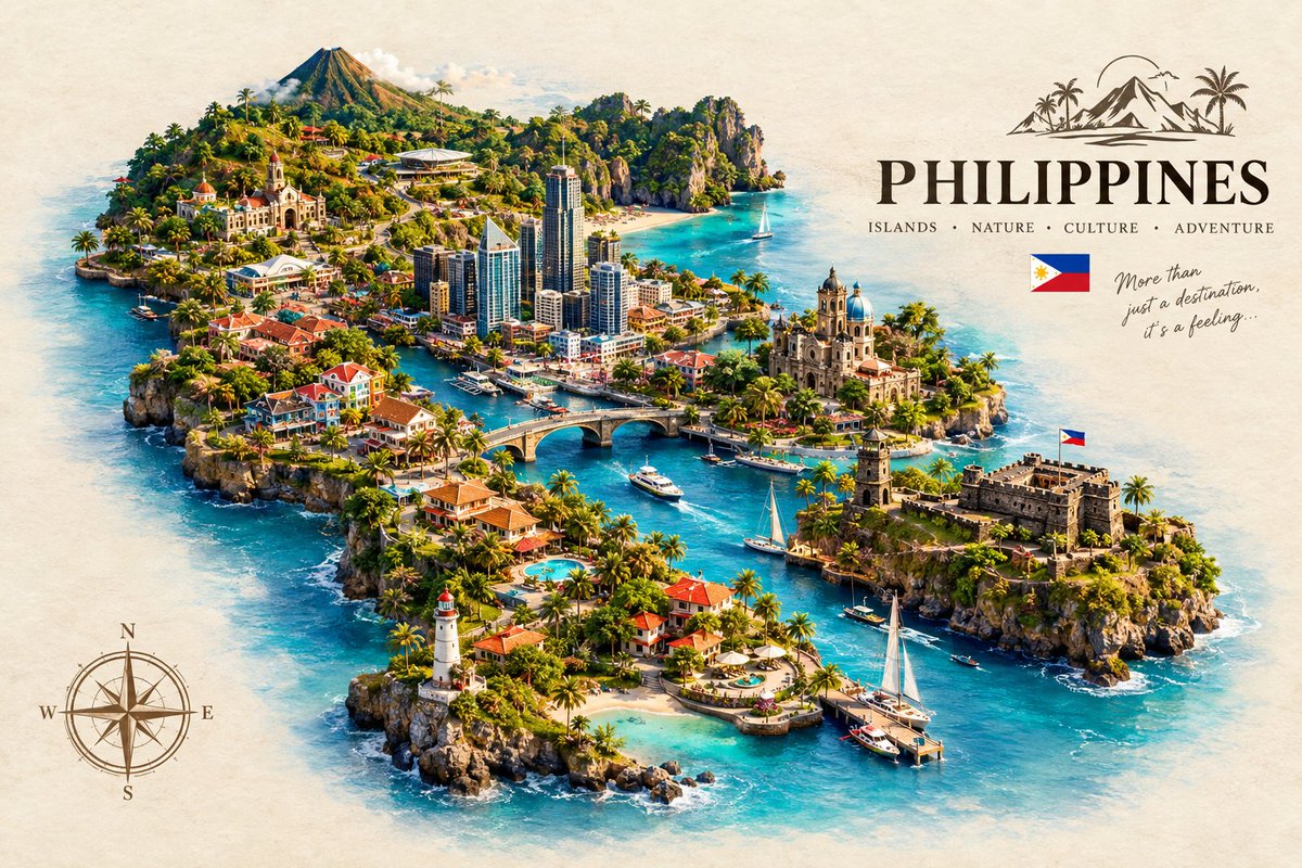 Premium sophisticated luxury travel-poster masterpiece combining {argument name="country one" default="Pakist… - AI提示词参考图，来自西西提示词