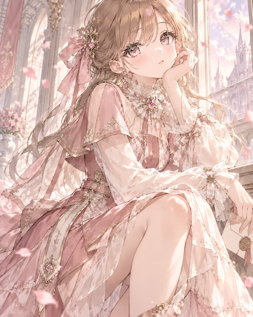 Create a delicate anime-style portrait illustration of {argument name="character name" default="Nozomu"}, a r… - AI提示词参考图，来自西西提示词