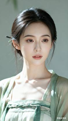 国风女子，富士胶片质感